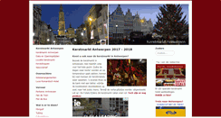 Desktop Screenshot of kerstmarkt-antwerpen.nl